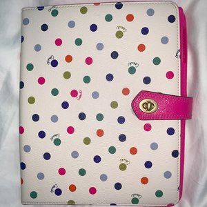 Coach Signature Leather iPad Case